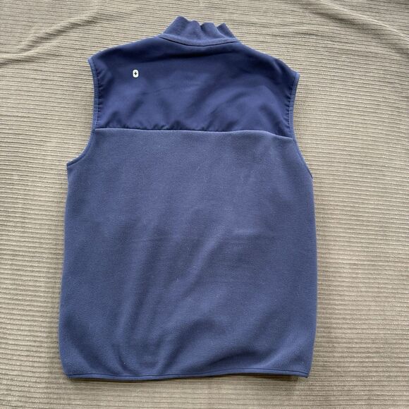 Figs Vest Women Medium Blue Polyester Medical Hospital Nursing Pockets. - Picture 2 of 9